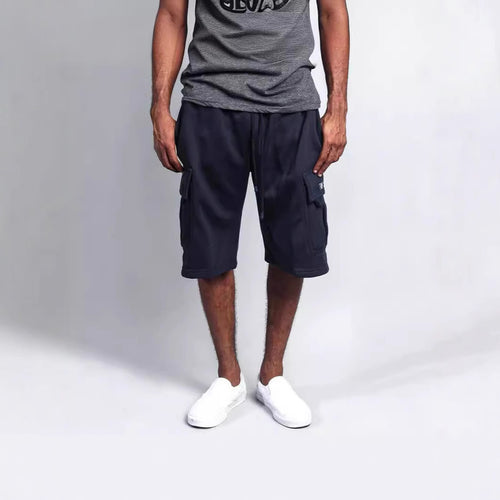 Herren Cargo-Shorts aus weichem Fleece mit praktischen Seitentaschen Echoarchiv