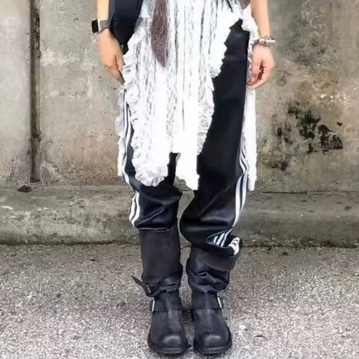 Damen Taktische Nutzstiefel mit verstellbarem Spannriemen und robustem Profil – Lioré