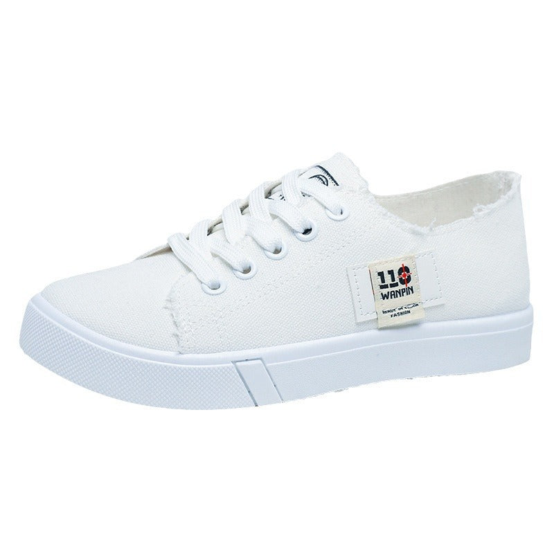 Damen Backless Denim-Slip-On Sneaker mit Schnürdetail und gepolstertem Fußbett – Lioré