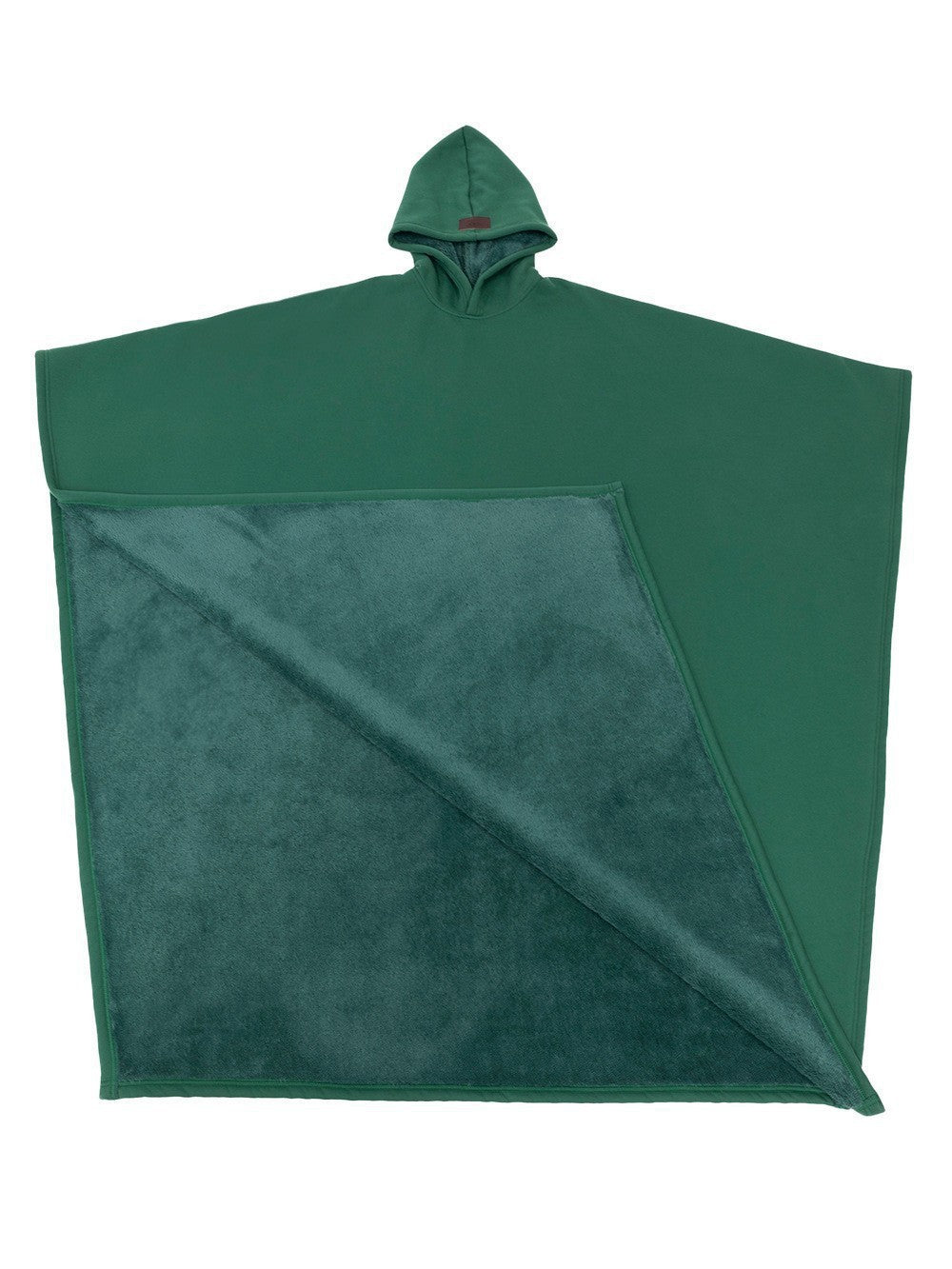 Unisex Kapuzen-Poncho-Decke mit wärmendem Fleecefutter und Oversize-Schnitt Echoarchiv