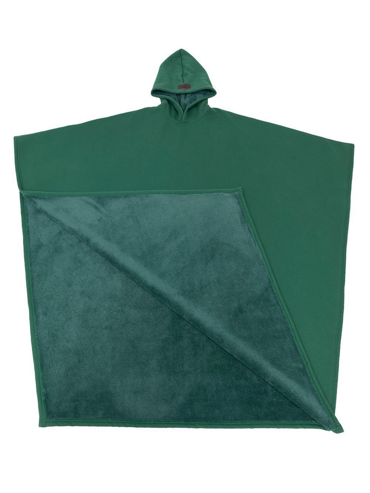Unisex Kapuzen-Poncho-Decke mit wärmendem Fleecefutter und Oversize-Schnitt Echoarchiv