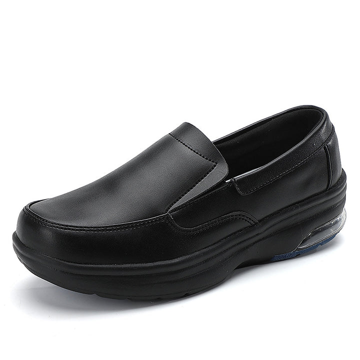 Herren nan ergonomischer Klinik-Slipper für Pflegepersonal mit Luftpolster-Fersendämpfung und rutschfester Profilsohle Echo Archiv