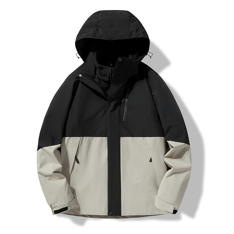 Herren Technische Outdoorjacke mit verstellbarem Kapuzendesign Echo Archiv 1787797283