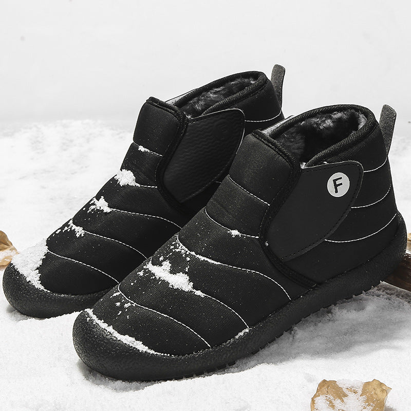 Damen Gefütterte Thermo-Hausschuhe als Outdoor‑Schlupfboots mit Kunstfellfutter und rutschfester Gummisohle Echo Archiv