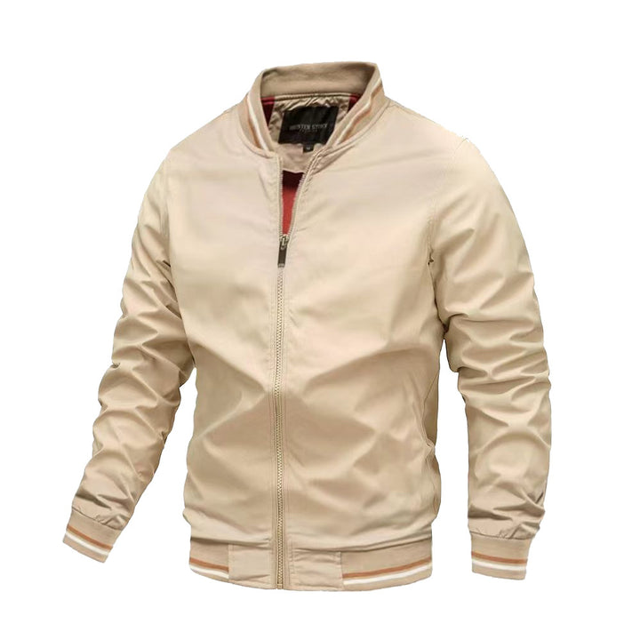 Herren Elegante Bomberjacke Echo Archiv