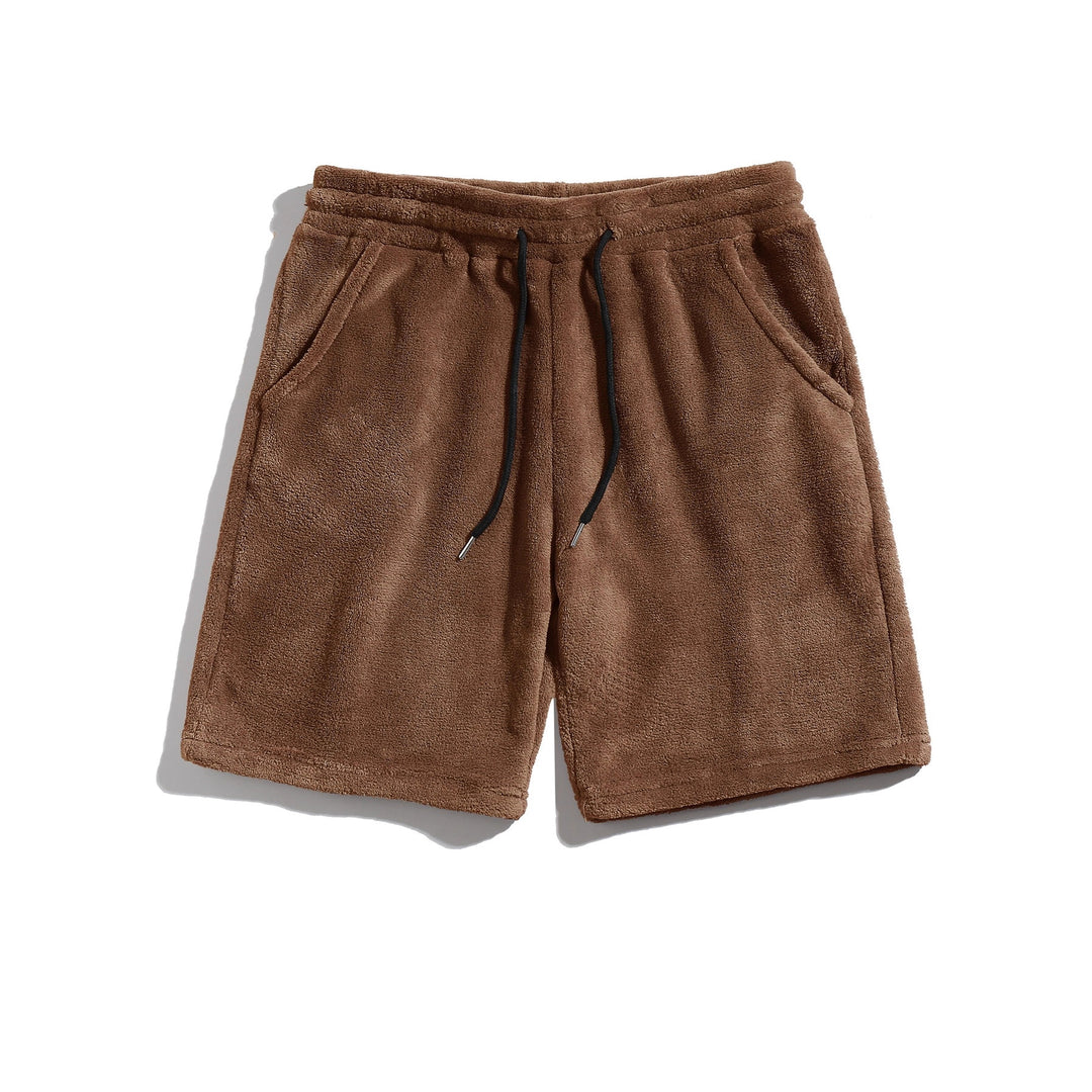 Herren Kuscheliges Hoodie-Shorts-Set Echoarchiv
