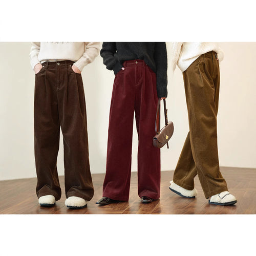 Damen Weit geschnittene Cordhose Echoarchiv