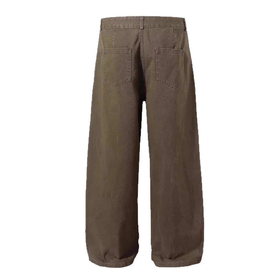 Damen Weitgeschnittene Stoffhose Echoarchiv