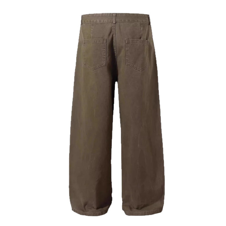 Damen Weitgeschnittene Stoffhose Echoarchiv