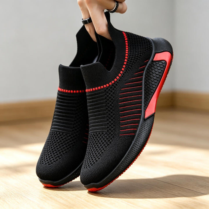 Herren Atmungsaktive Slip-On Sneakers Echoarchiv