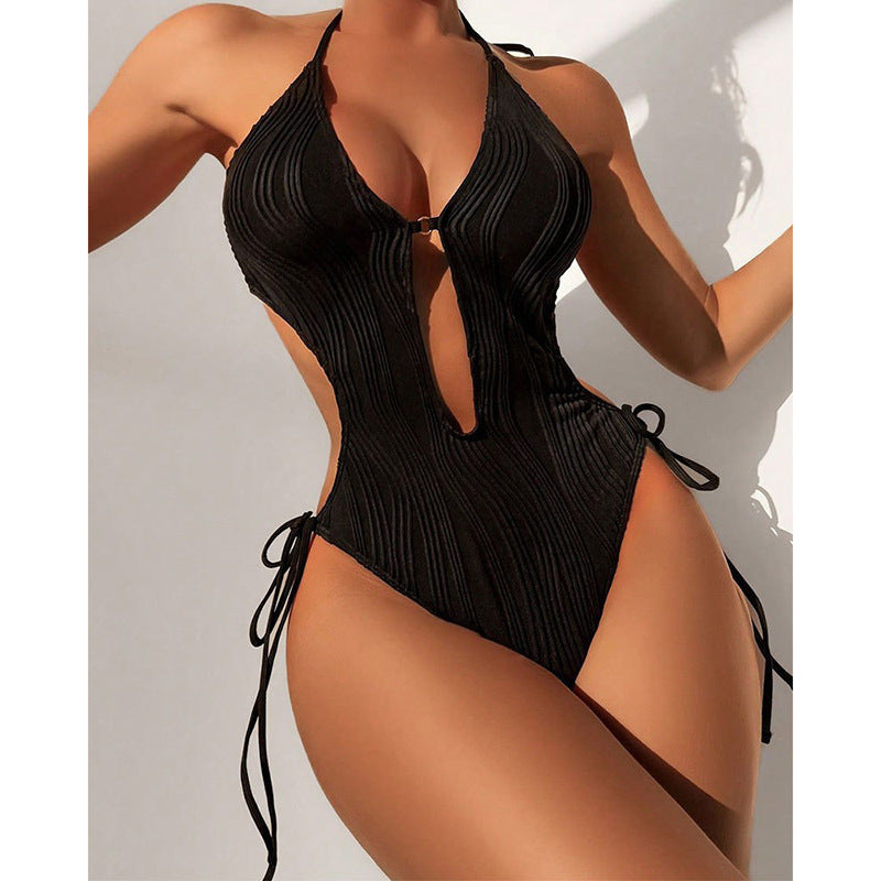 Damen Cut-Out-Einteiler Badeanzug Echo Archiv