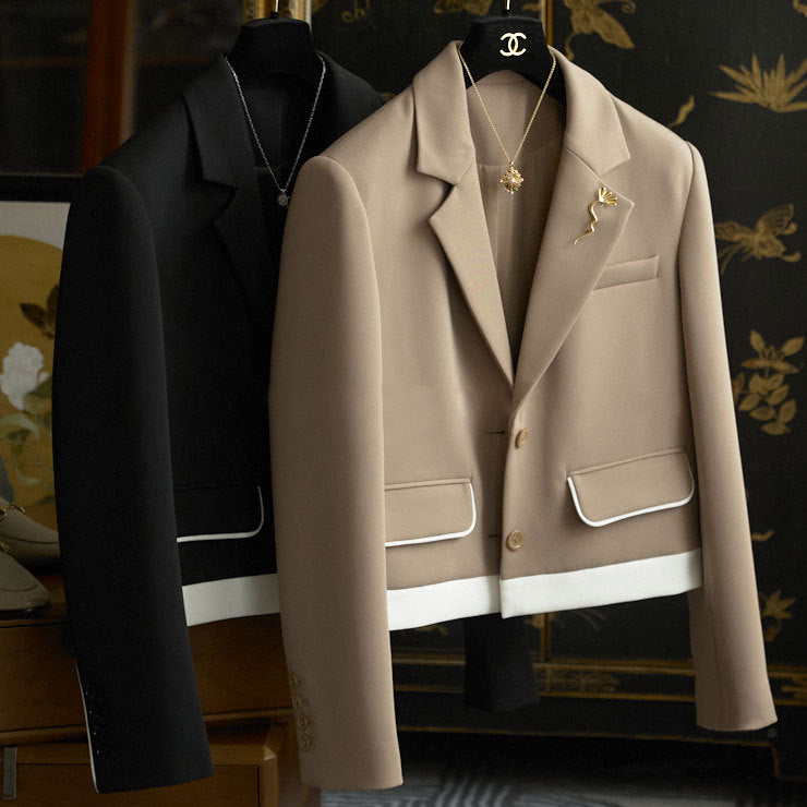 Damen Eleganter Kurzblazer Echoarchiv