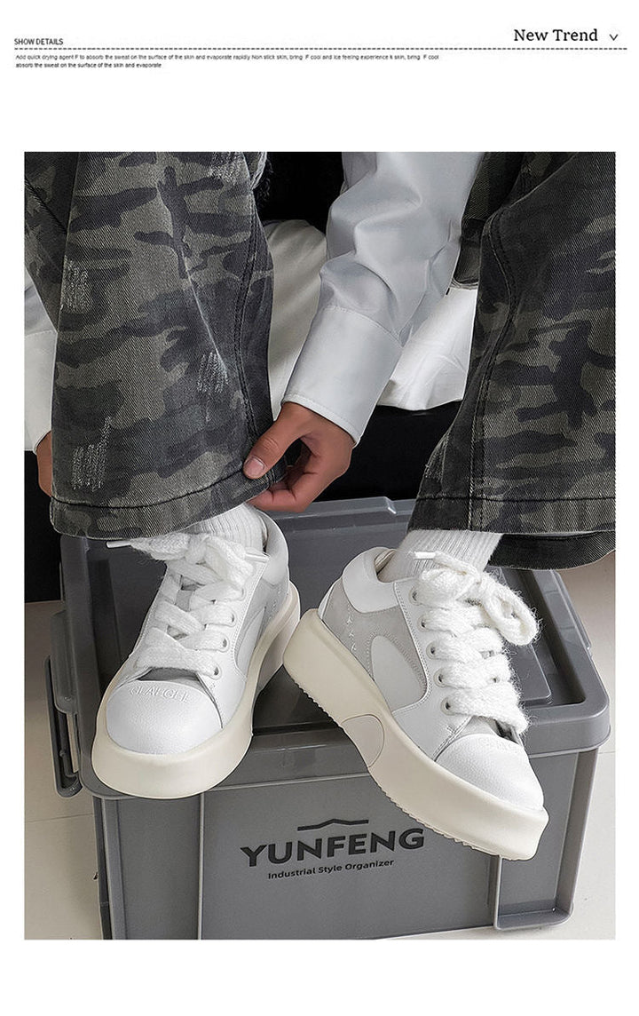 Damen modische Sneaker mit dämpfender Plateau-Sohle und stylischen Akzenten Echo Archiv