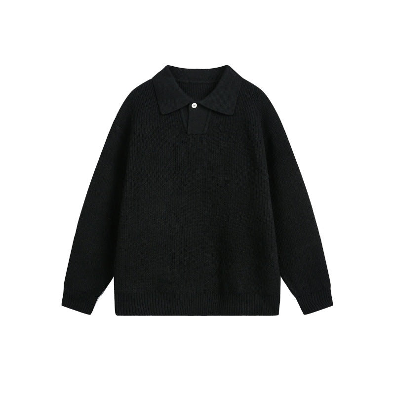 Damen Grobstrick-Polo mit Kentkragen und Oversize-Silhouette Echoarchiv