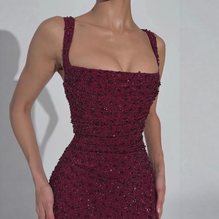 Damen glamouröses Abendkleid Echoarchiv