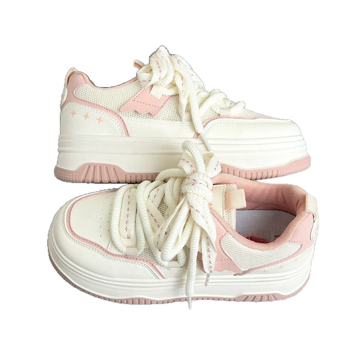 Damen Sportliche Sneaker mit dicker Sohle Echo Archiv