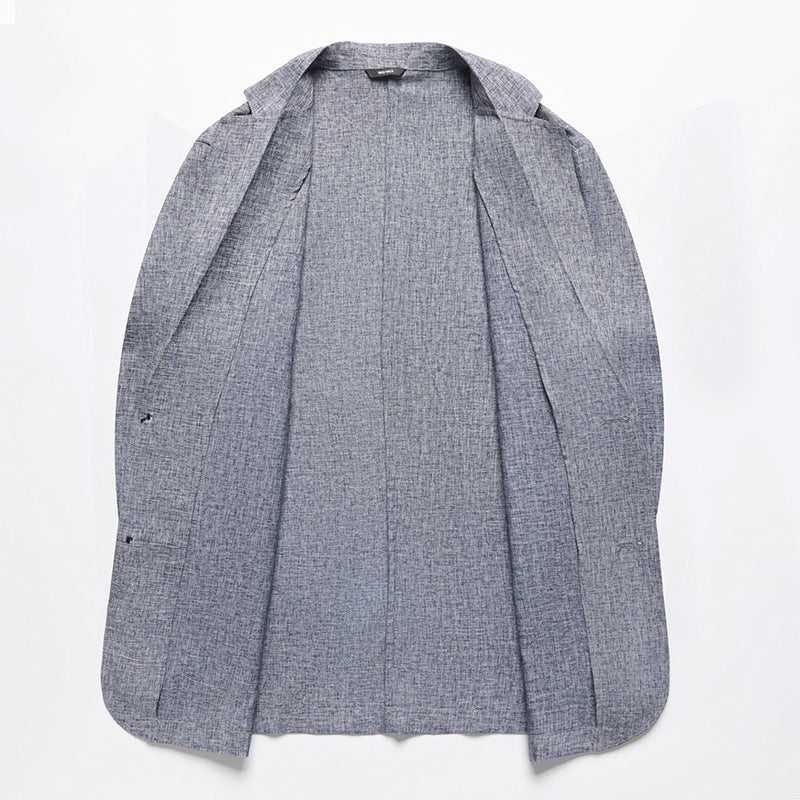 Herren Leichtes ungefüttertes Einreihiges Sakko mit aufgesetzten Taschen Echo Archiv