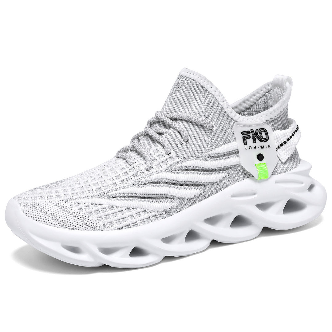 Herren nan leichter Strick-Sneaker mit nahtlosem Sockenschaft, atmungsaktivem Mesh-Obermaterial und innovativer hohlgeformter EVA-Dämpfung Echo Archiv