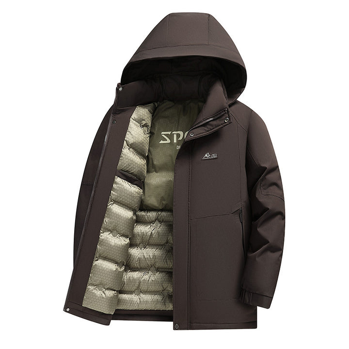 Herren Wasserfeste Winterjacke Echo Archiv