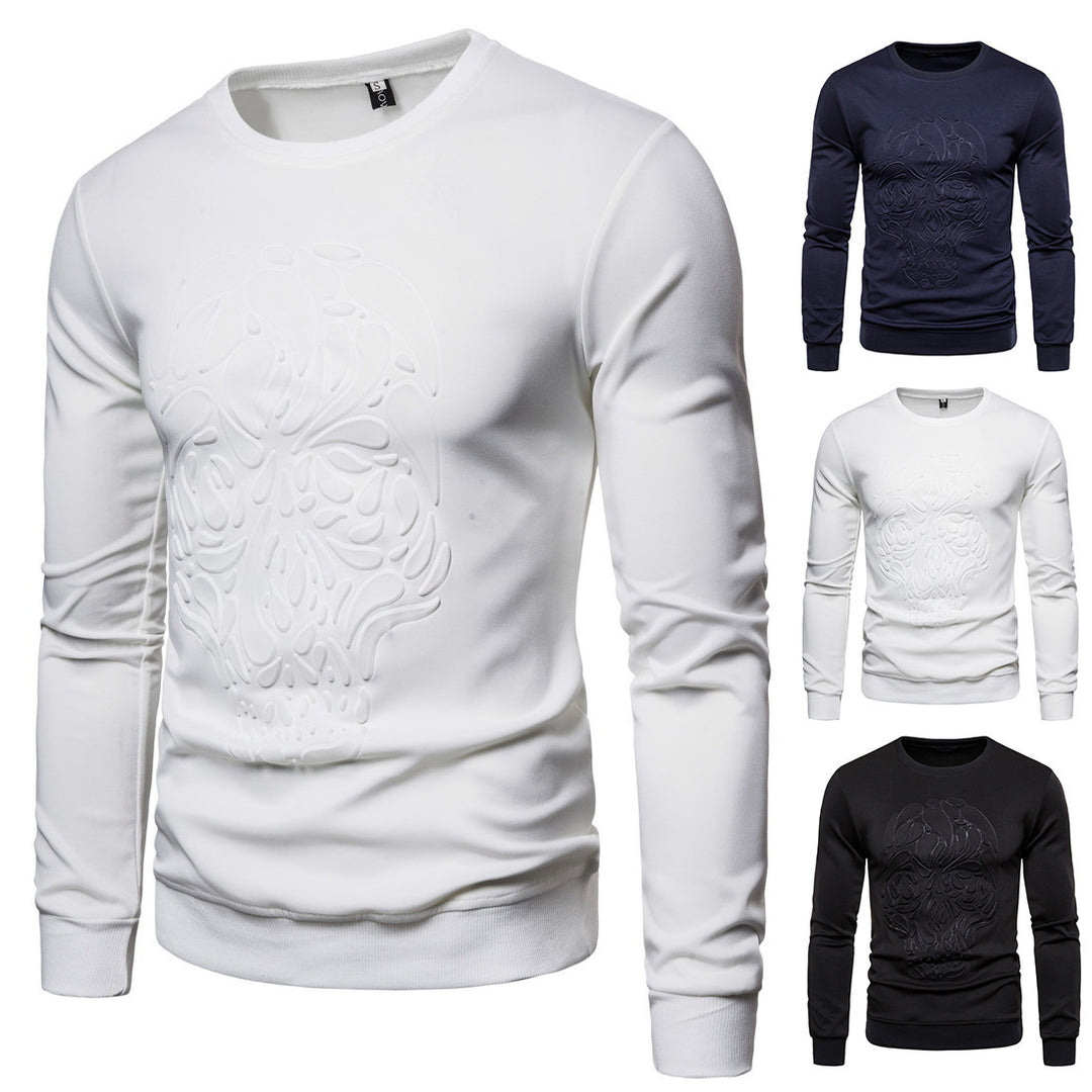 Herren Sweatshirt mit einzigartigem Totenkopfdesign Echoarchiv