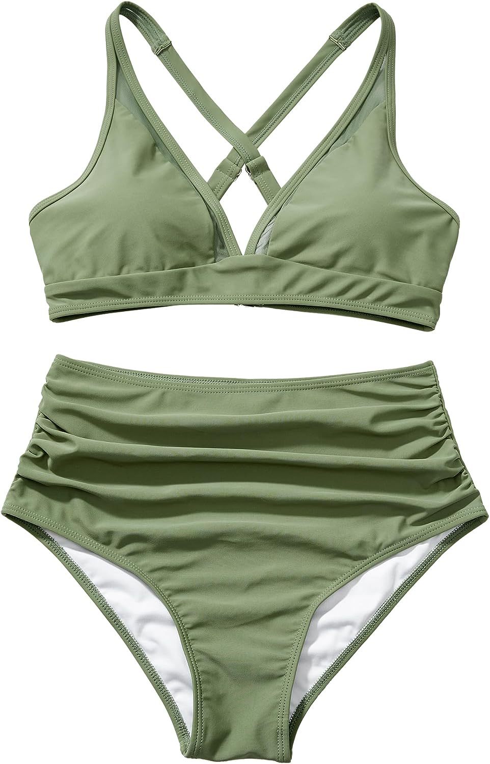 Damen Hochwertiges Bikini-Set mit kreativem Leopardenmuster Echo Archiv