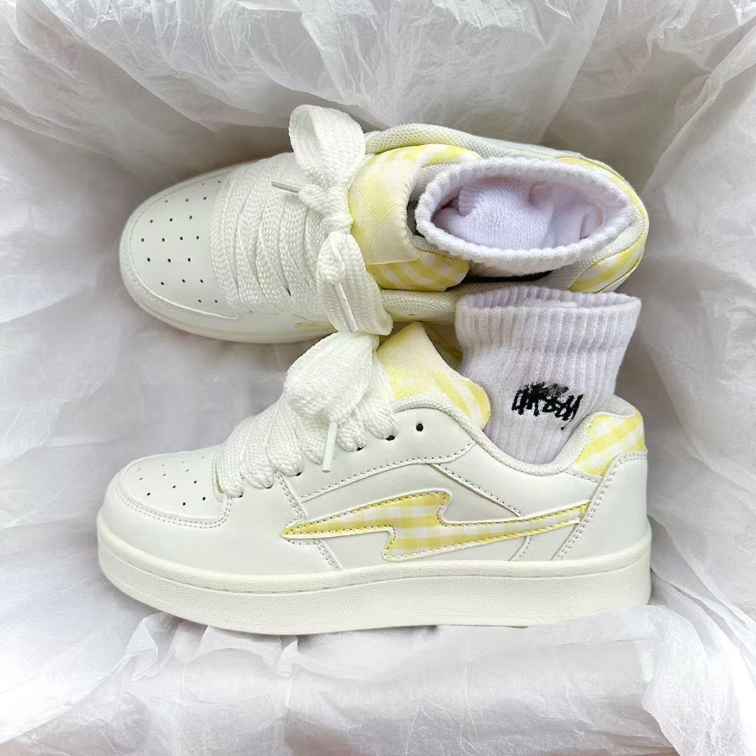 Damen Sneakers im modernen Karo-Design mit atmungsaktiven Materialien Echo Archiv