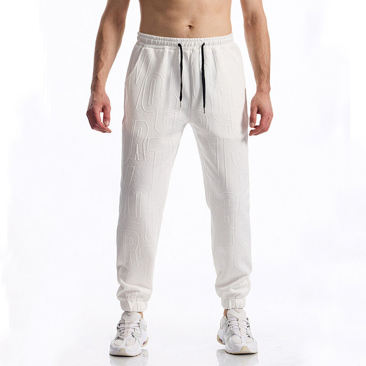 Herren Sportliche Freizeithose mit elastischem Bund und seitlichen Taschen Echoarchiv