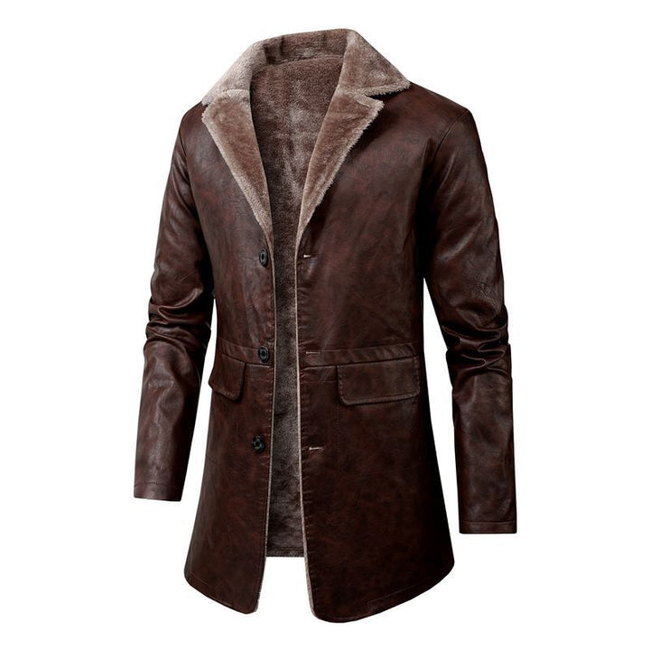 Herren Elegante Lederjacke mit weichem Innenfutter Echo Archiv