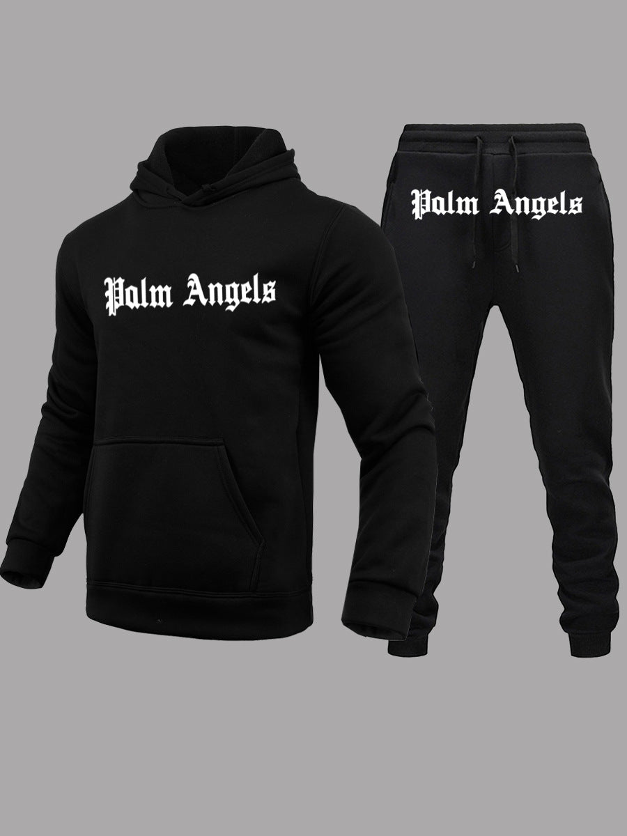 Herren Sweatsuit mit großflächigem Frontdruck Echoarchiv