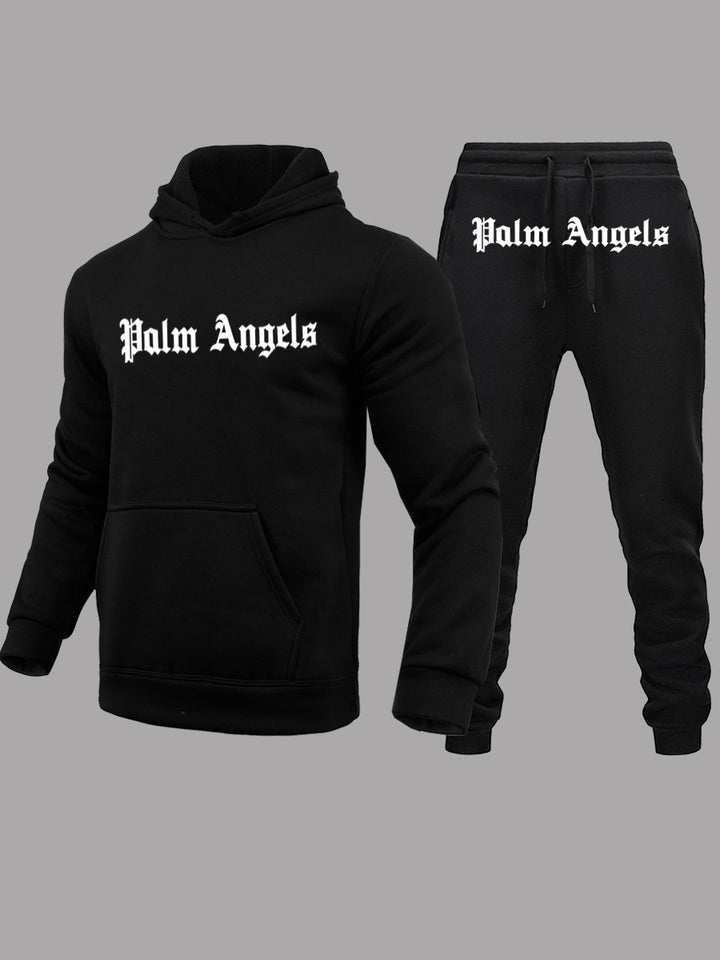 Herren Sweatsuit mit großflächigem Frontdruck Echoarchiv