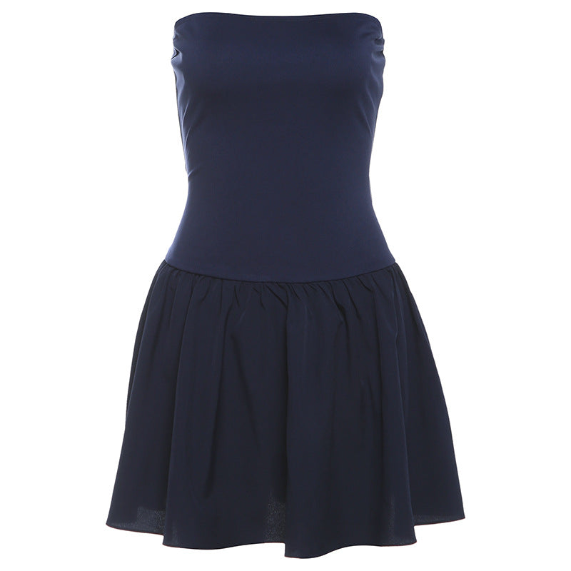 Damen Bandeau Minikleid mit voluminösem Rock Echo Archiv