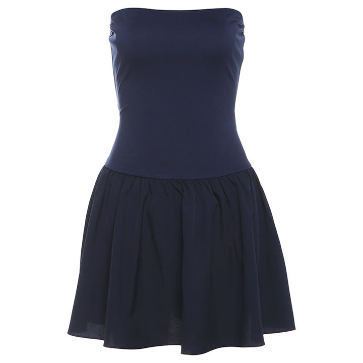 Damen Bandeau Minikleid mit voluminösem Rock Echo Archiv