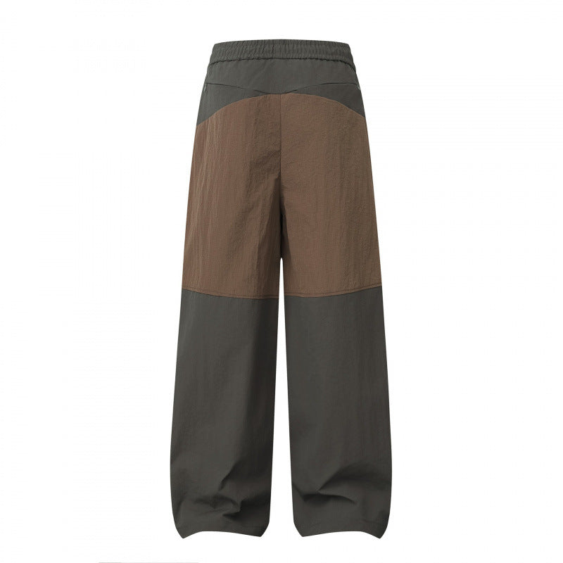 Damen Weite Cargo‑Style Hose mit elastischem Bund, Tunnelzug und seitlichen Einsatzdetails Echo Archiv
