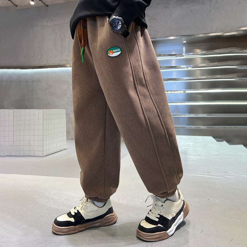 Herren lässige Sporthose mit praktischem Kordelzug und Seitentaschen Echo Archiv