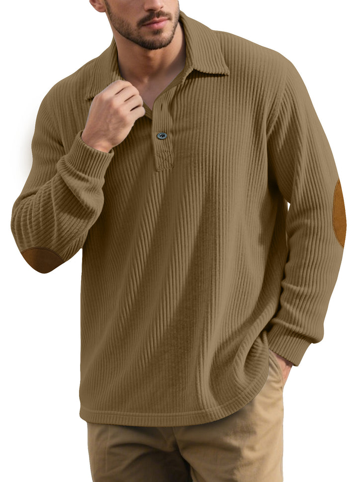 Herren Langarm Polohemd Echoarchiv
