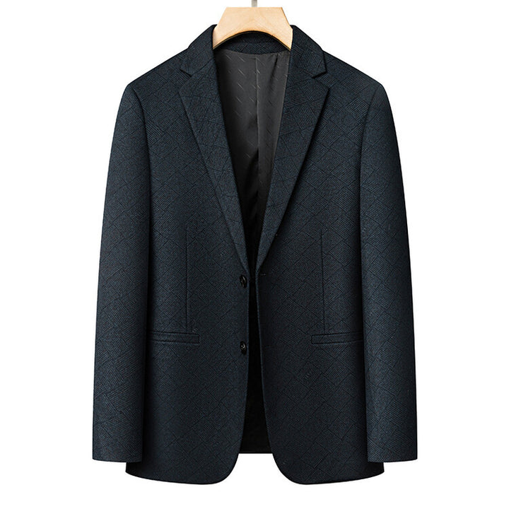 Herren modischer Blazer mit elegantem Strukturmuster Echoarchiv