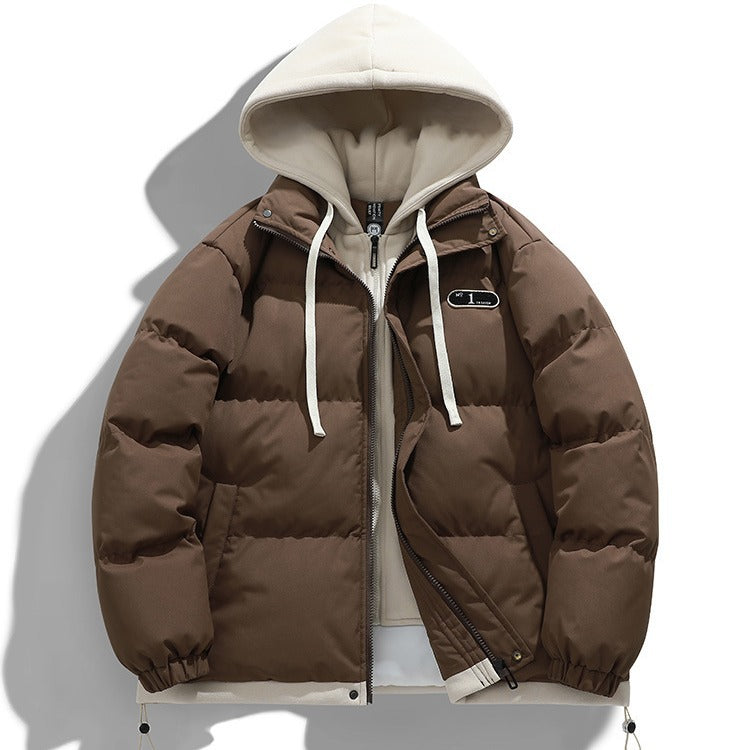 Herren urbane Pufferjacke mit abnehmbaren Innenfutter Echoarchiv