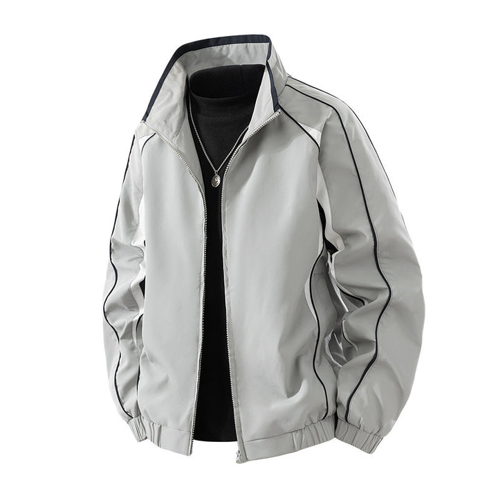 Herren Leichte Sportjacke mit Stehkragen Echo Archiv