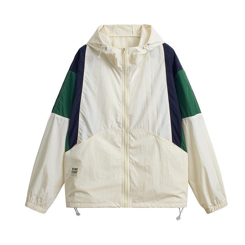 Damen Sportliche Windbreaker-Jacke Echo Archiv