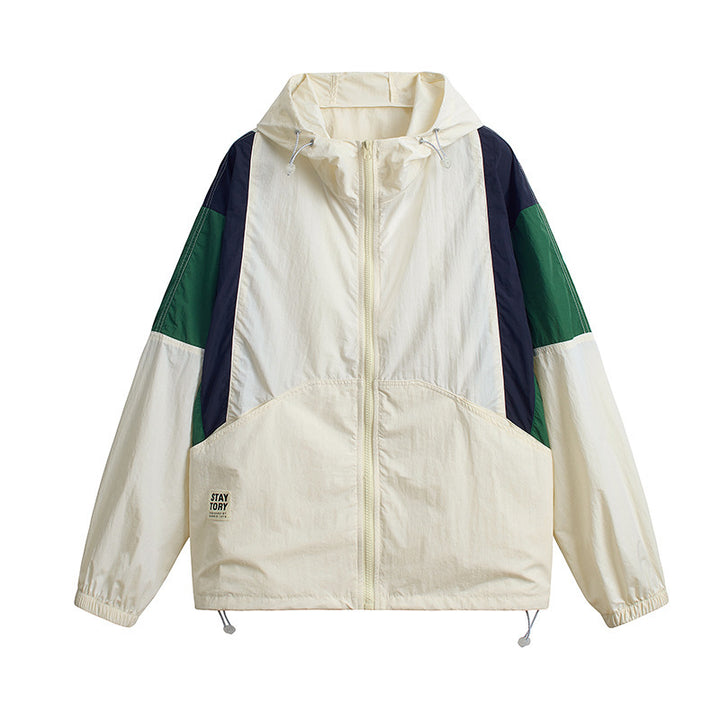Damen Sportliche Windbreaker-Jacke Echo Archiv