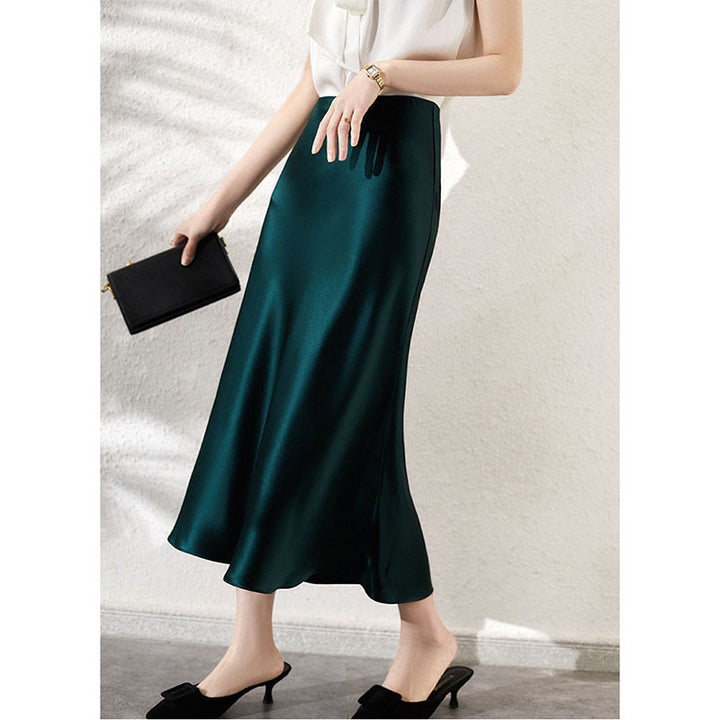 Damen Eleganter Maxirock mit fließendem Schnitt Echoarchiv