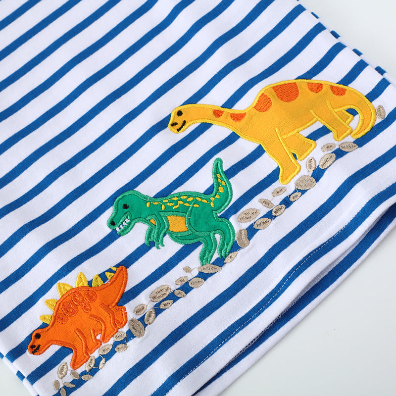 Jungen T-Shirt mit buntem Dinosaurier-Motiv Echo Archiv