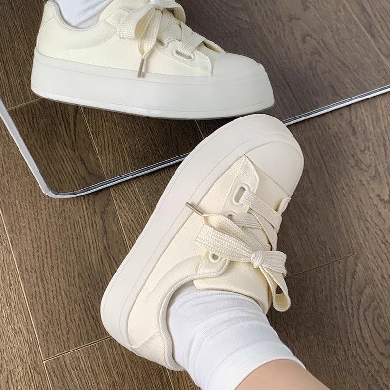 Damen Modische Sneakers mit stylischen Schleifen und gedämpfter Sohle Echo Archiv