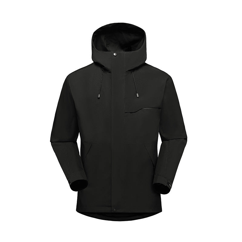 Herren Wetterfeste Outdoor Jacke Echo Archiv