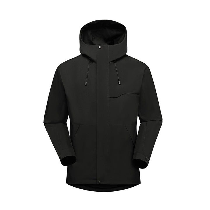 Herren Wetterfeste Outdoor Jacke Echo Archiv