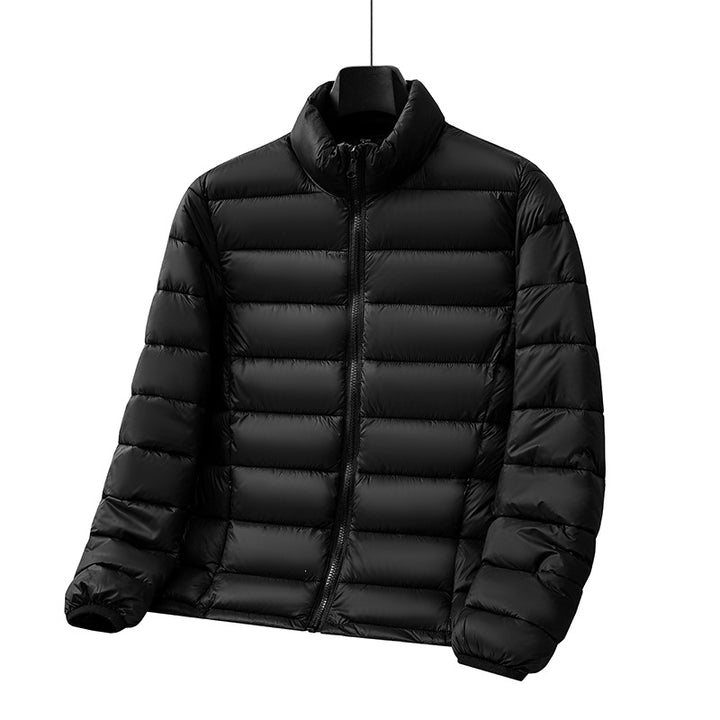 Herren Ultraleichte packbare Steppjacke mit Thermowatte & Stehkragen Echoarchiv