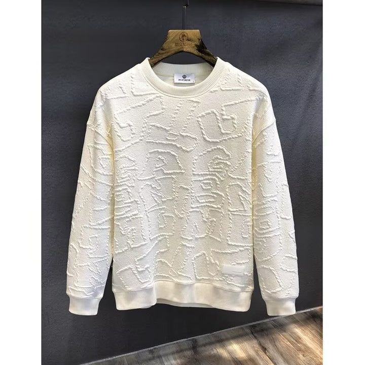 Damen Modischer Sweater mit 3D-Struktur Echo Archiv
