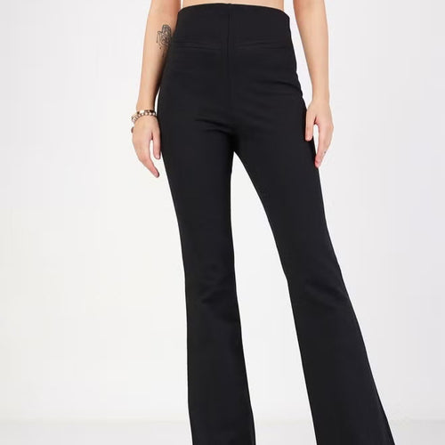 Damen Hoch geschnittene Bootcut-Hose Echo Archiv