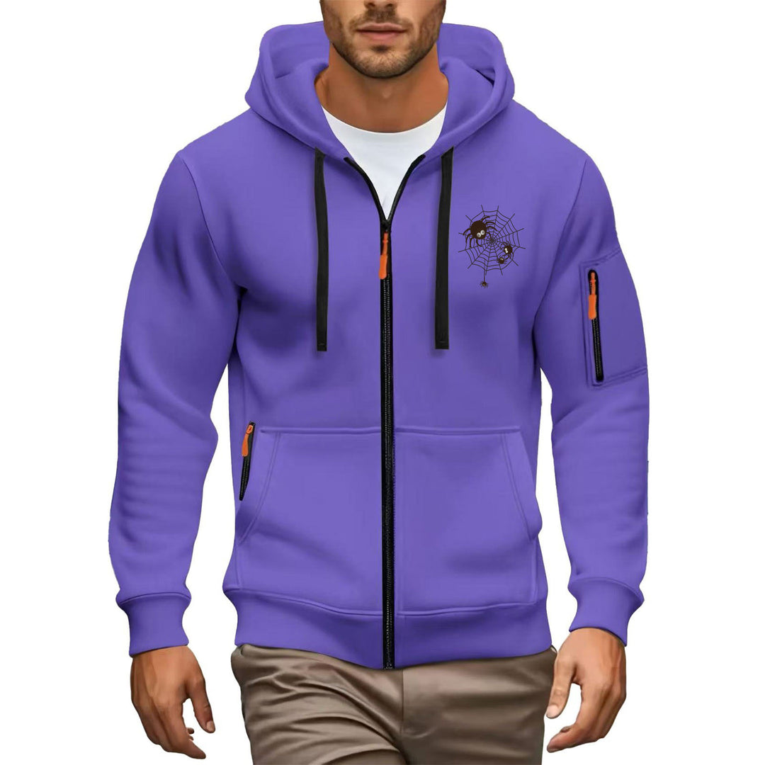 Herren Hochwertiger Zip-Hoodie Echoarchiv