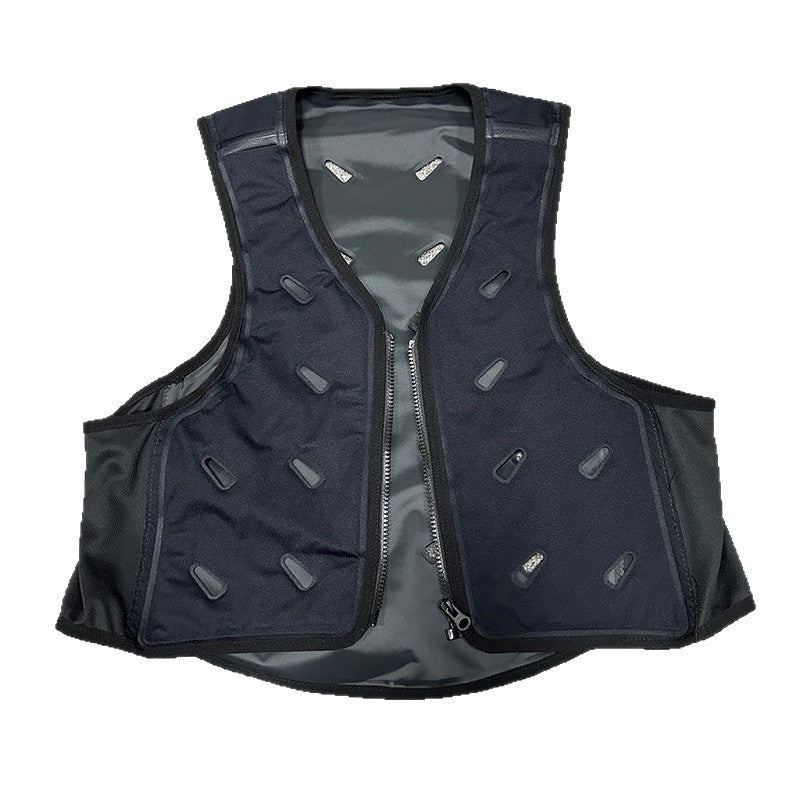 Unisex nan modulare Ventilationsweste mit Einlassöffnungen für Clip‑Lüfter und verstellbarem Schnellverschluss Echo Archiv